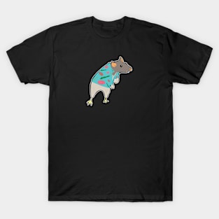 The Vampire Rat in the Hawaiian Top T-Shirt